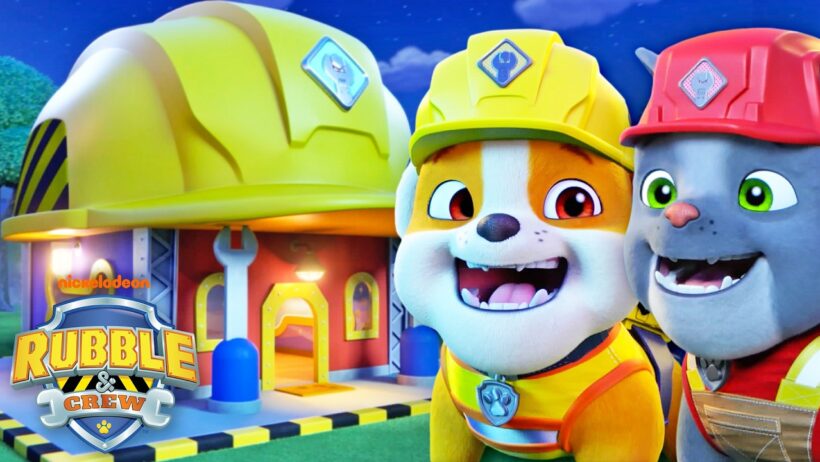 Rubble Builds a GIANT Puphouse for the Ultimate Snuggle! 🐾🏠 | Rubble & Crew