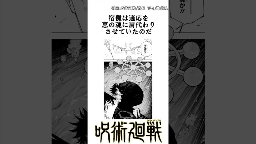【呪術廻戦】魂。 #呪術廻戦 #五条悟 #宿儺