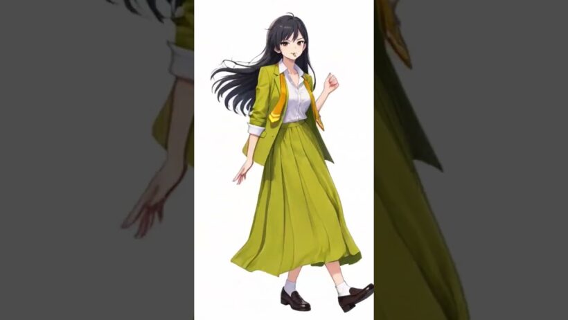 天野邪子踊ってます。#ハイスクール奇面組　#天野邪子　#離婚伝説