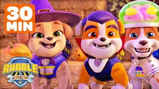 Rubble’s SPOOKY Halloween Adventures! 🎃🐾 | 30 Minutes | Rubble & Crew