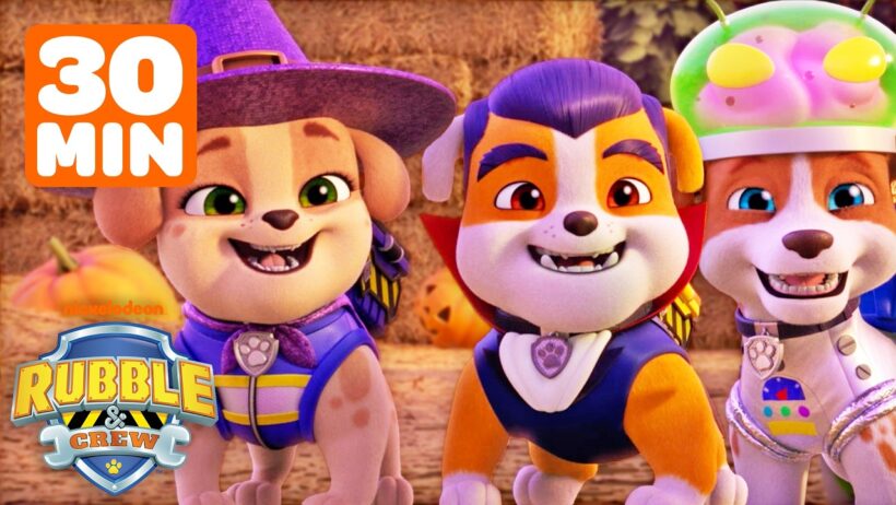 Rubble’s SPOOKY Halloween Adventures! 🎃🐾 | 30 Minutes | Rubble & Crew