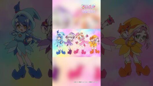 「名探偵プリキュア！」キュアット探偵事務所の4人が…なんと「おジャ魔女どれみ」にお着替え✨（「名探偵プリキュア！」第39話）#たんプリ #たんプリ #precure #プリキュア