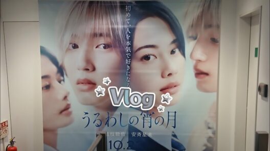 うるわしの宵の月を鑑賞しに行った日のVlog