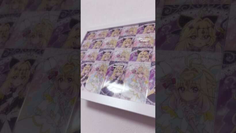 アルカナ可愛すぎて目の保養👀#たんプリ #名探偵プリキュア #プリキュア #precure #カード #daiso #ダイソー#生誕祭 #準備 #手元動画