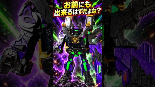 【お前にも出来るはず！】DXキエンカク レビュー  アークギャバリオンGC-Rオメガへ合体！　DXギャバリオンライフル #bandai　#角醒ハンターオメガホーン　#超宇宙刑事ギャバンインフィニティ